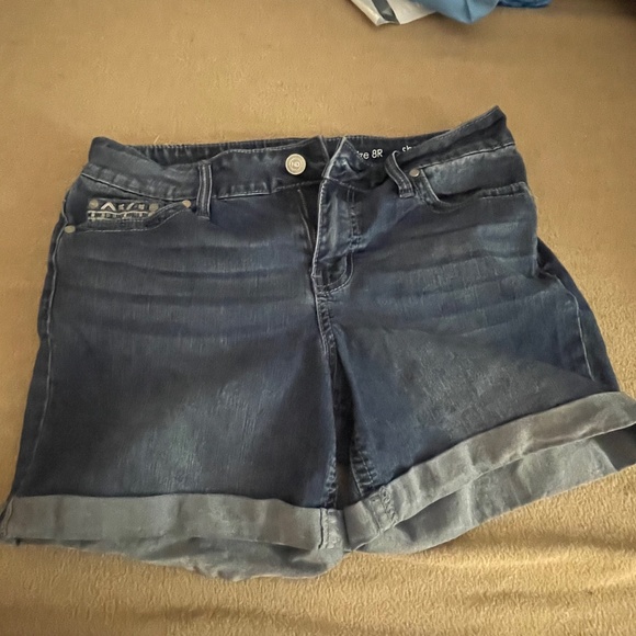 New Directions Denim Shorts Size 8R - Picture 1 of 4